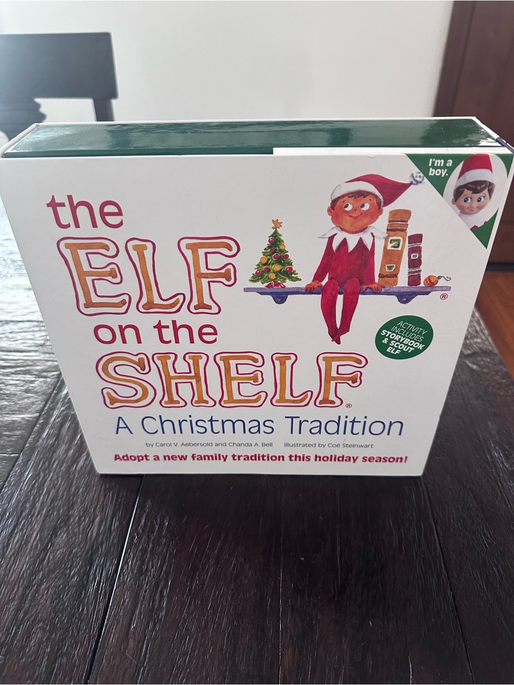 New in sealed box The ELF on the SHELF A Christmas Tradition - with a boy elf